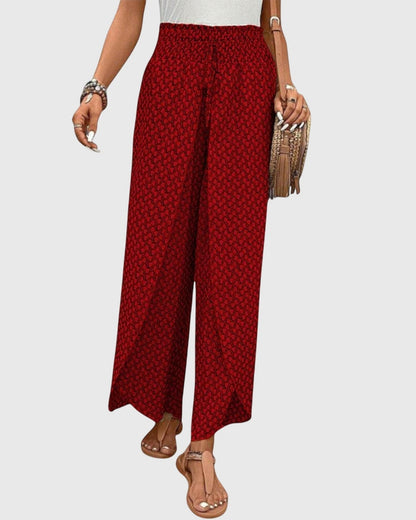 Ciara | Printed Palazzo Trousers
