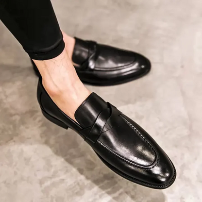 Robert | Smart Leather Penny Loafers