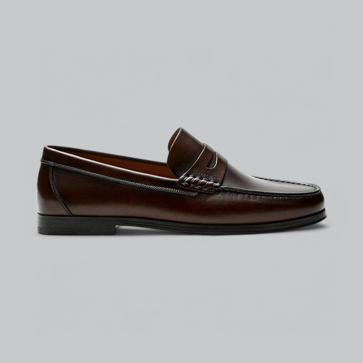 Raymond | Leather Penny Loafers
