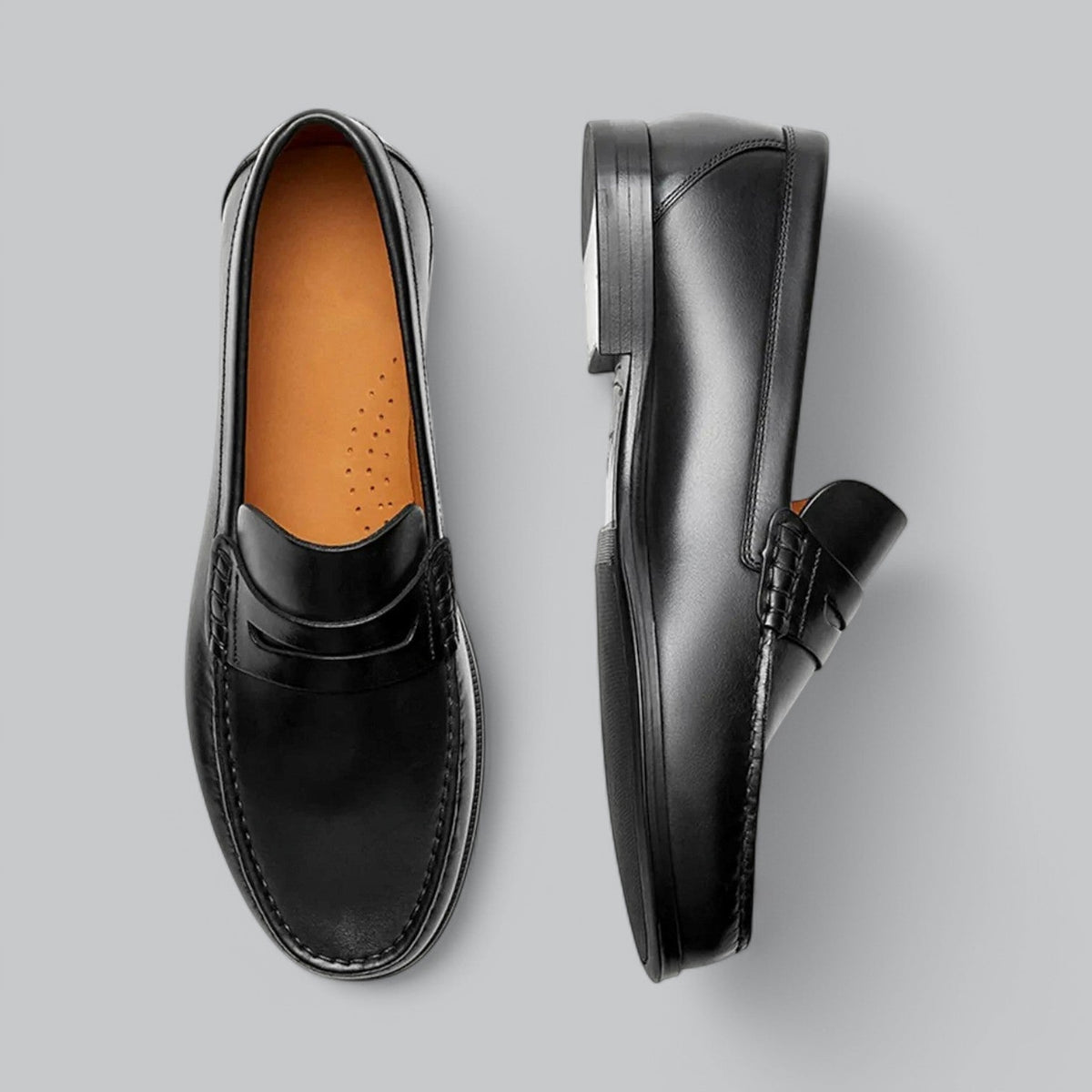 Raymond | Leather Penny Loafers