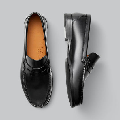 Raymond | Leather Penny Loafers