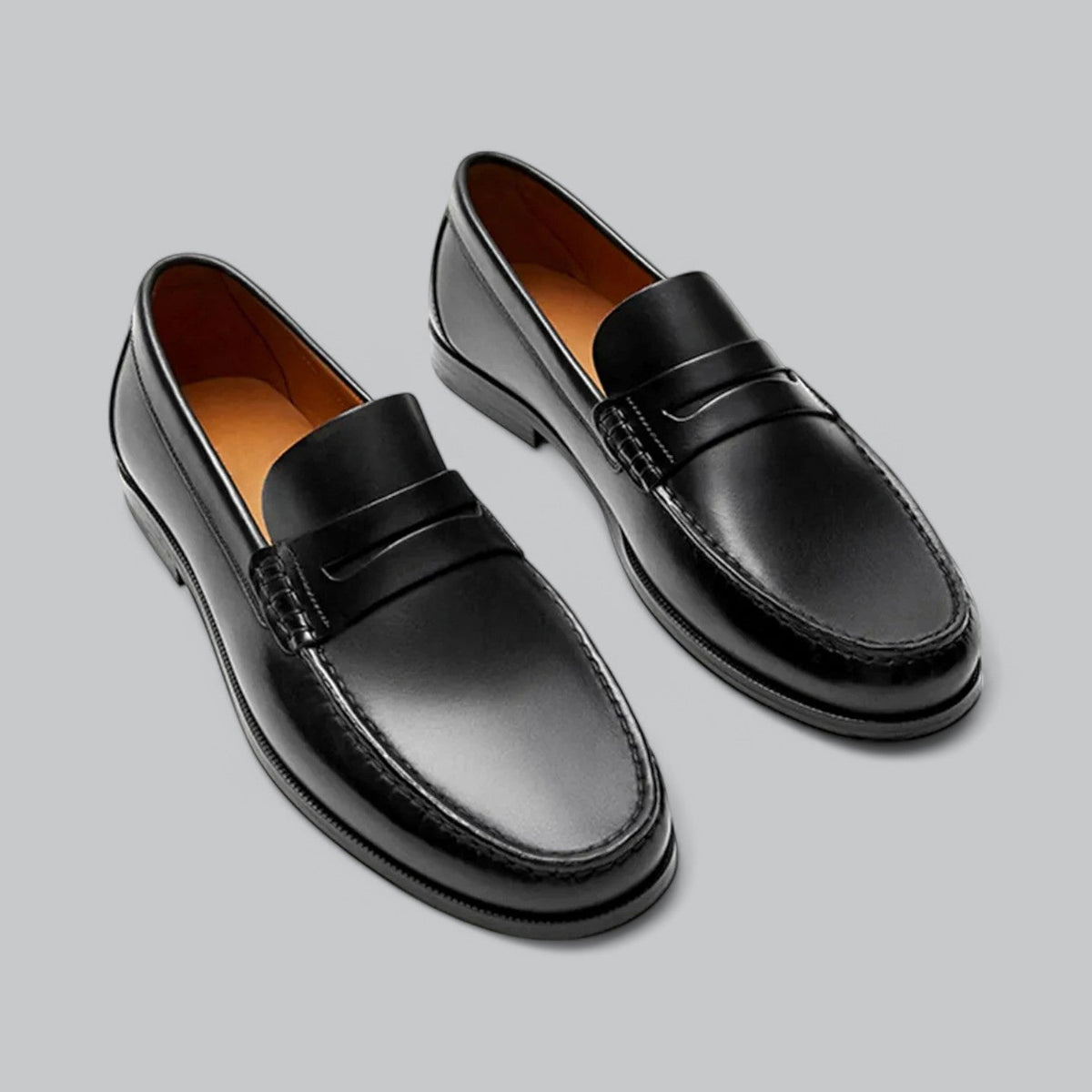 Raymond | Leather Penny Loafers