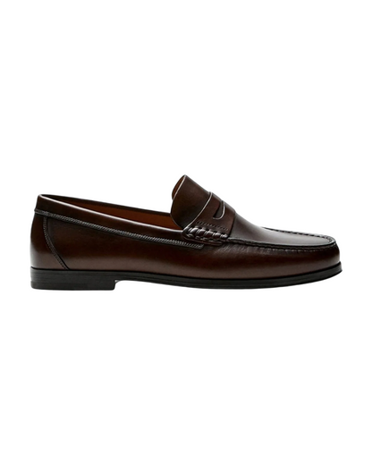 Raymond | Leather Penny Loafers
