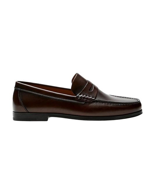 Raymond | Leather Penny Loafers