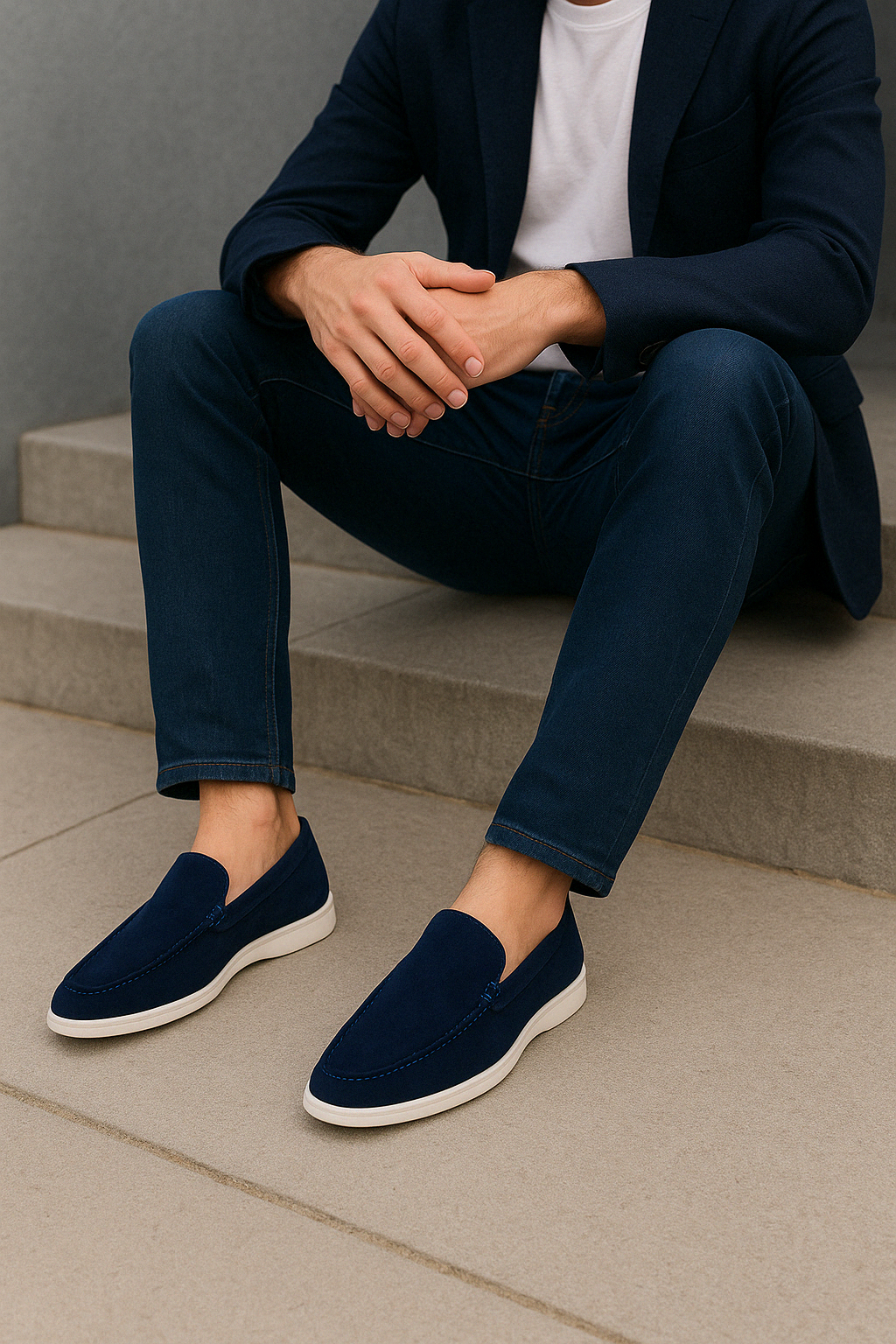 George | Classic Suede Loafers