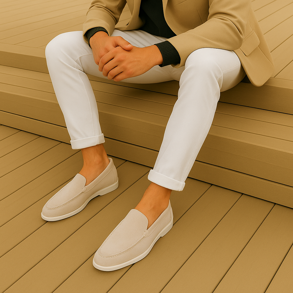 George | Classic Suede Loafers