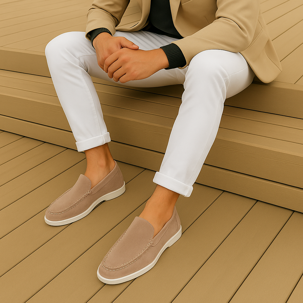 George | Classic Suede Loafers