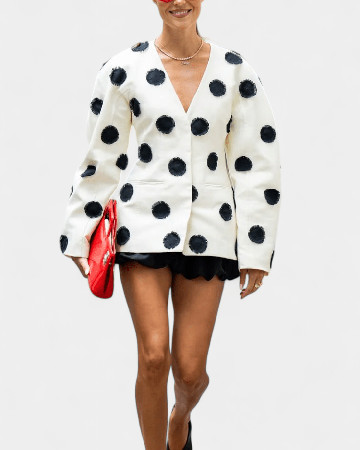 Clara | Polka-Dot Jacket