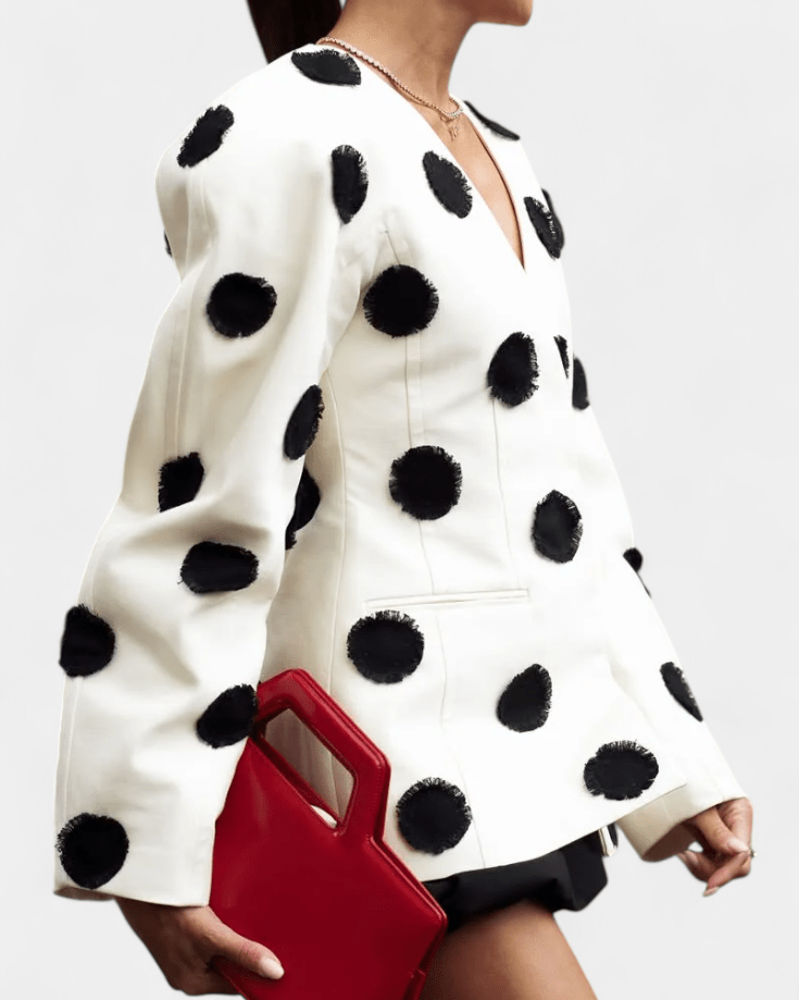 Clara | Polka-Dot Jacket
