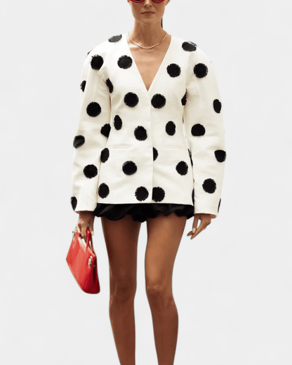 Clara | Polka-Dot Jacket