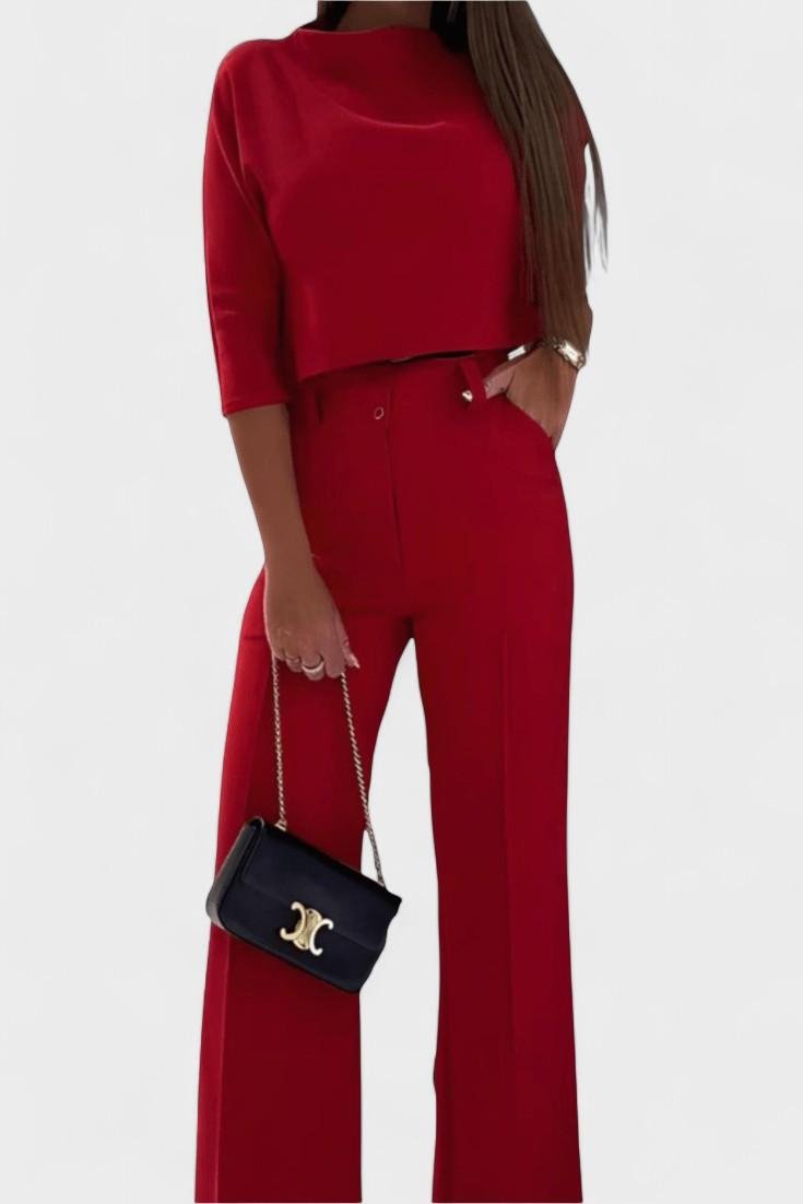 Cleo | Tailored Top & Trouser Set