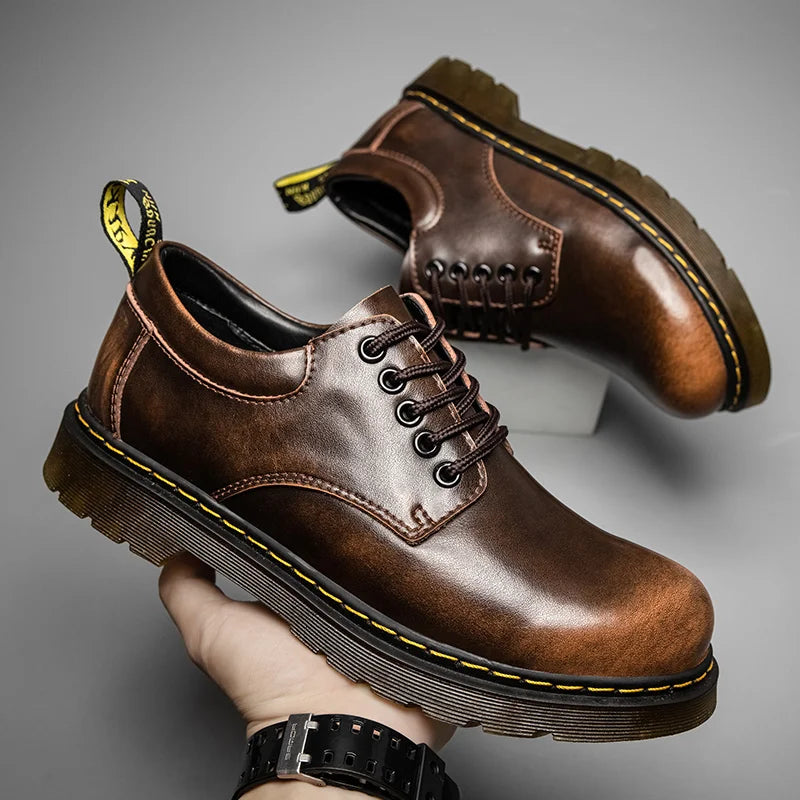 Callum | Brown Derby Shoes