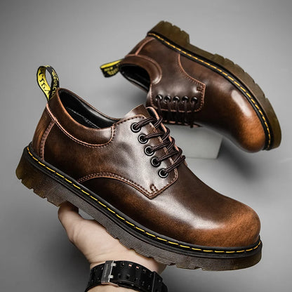 Callum | Brown Derby Shoes