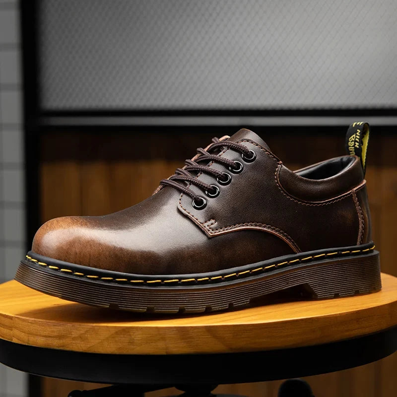 Callum | Brown Derby Shoes