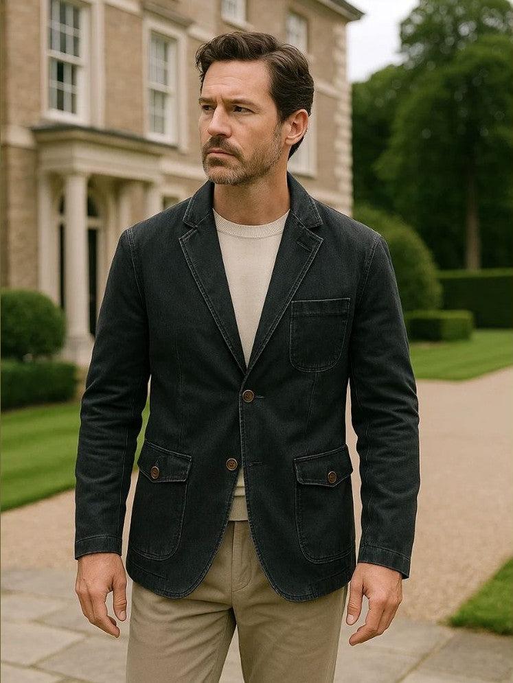 Connor | Charcoal Casual Blazer