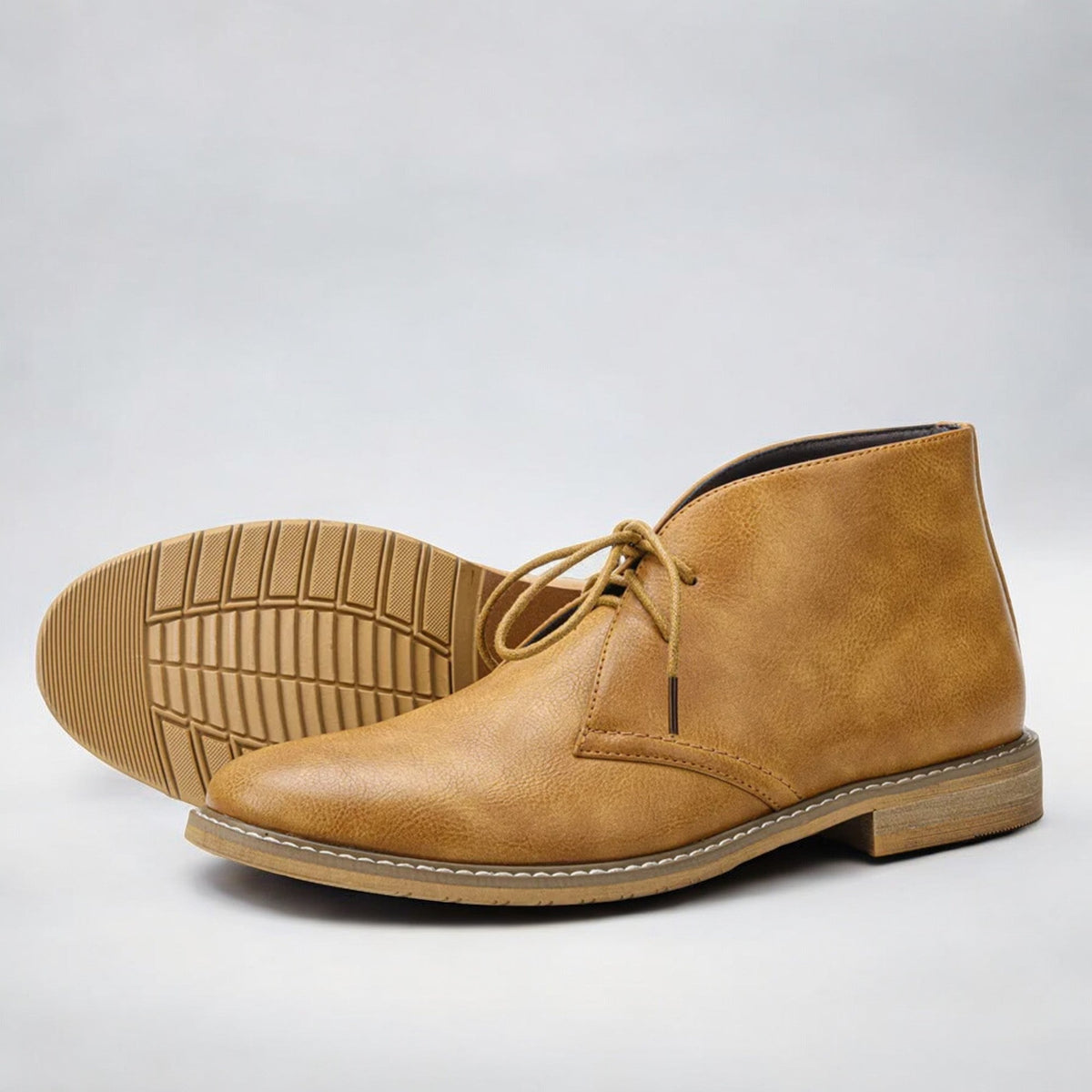 Duncan | Tan Chukka Boots