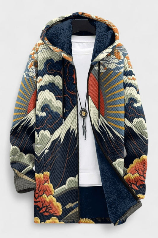Delia | Japanese-Inspired Hooded Zip Jacket