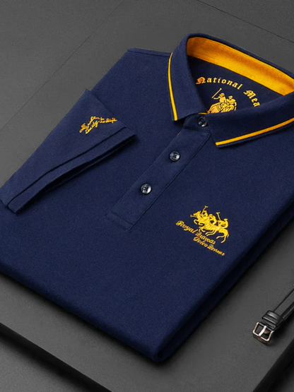 Edwin | Navy Club Polo Shirt