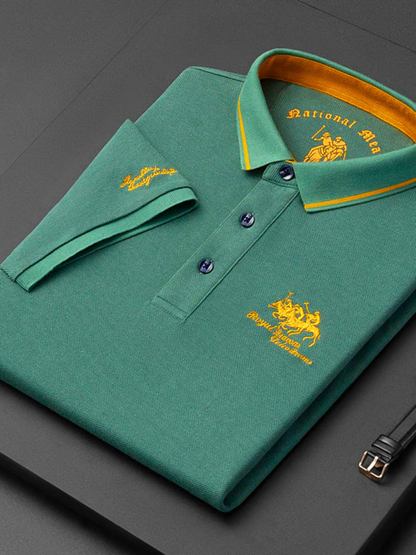 Edwin | Navy Club Polo Shirt