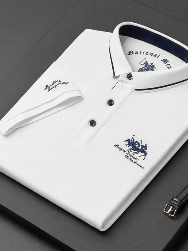 Edwin | Navy Club Polo Shirt