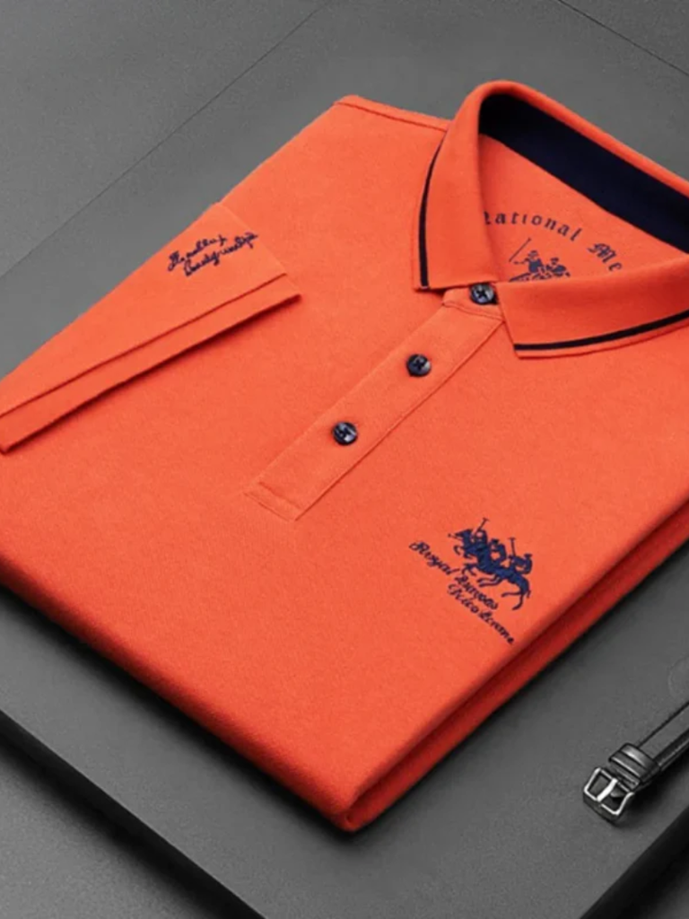 Edwin | Navy Club Polo Shirt