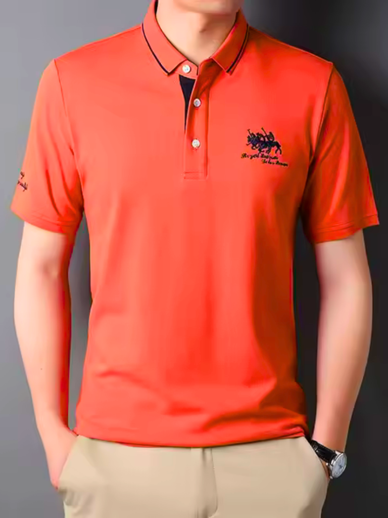 Edwin | Navy Club Polo Shirt