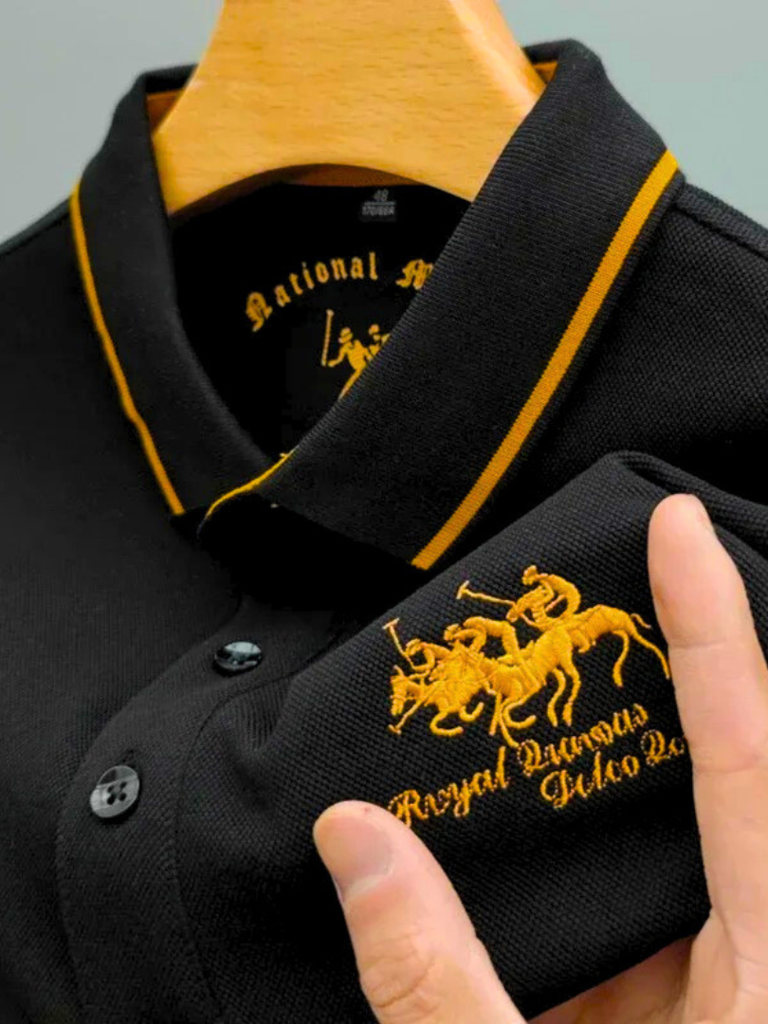 Edwin | Navy Club Polo Shirt
