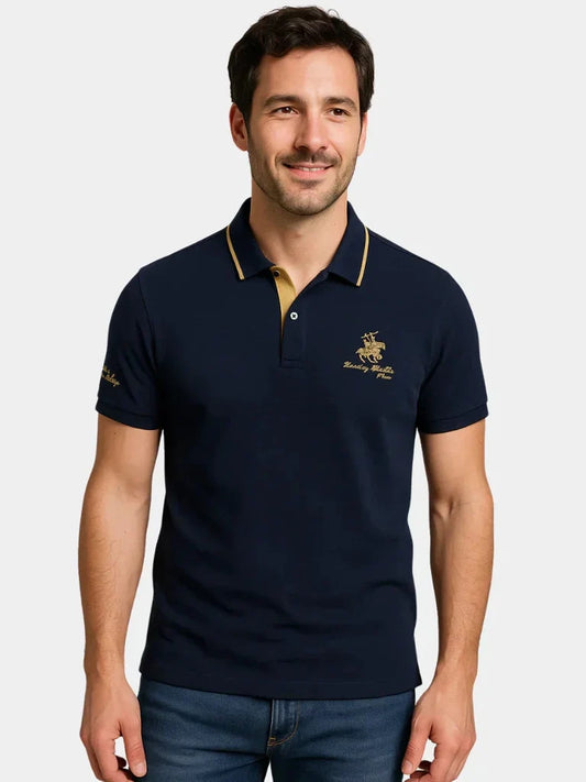 Edwin | Navy Club Polo Shirt
