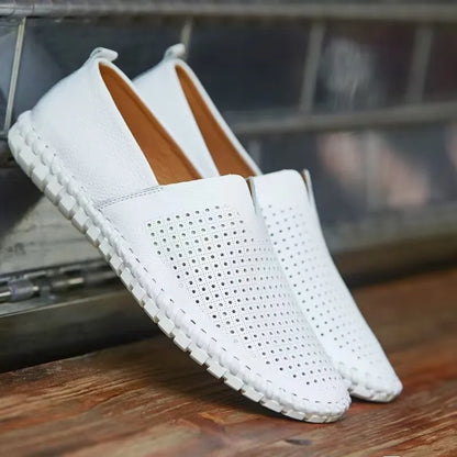 Gareth | Breathable Casual Leather Loafers