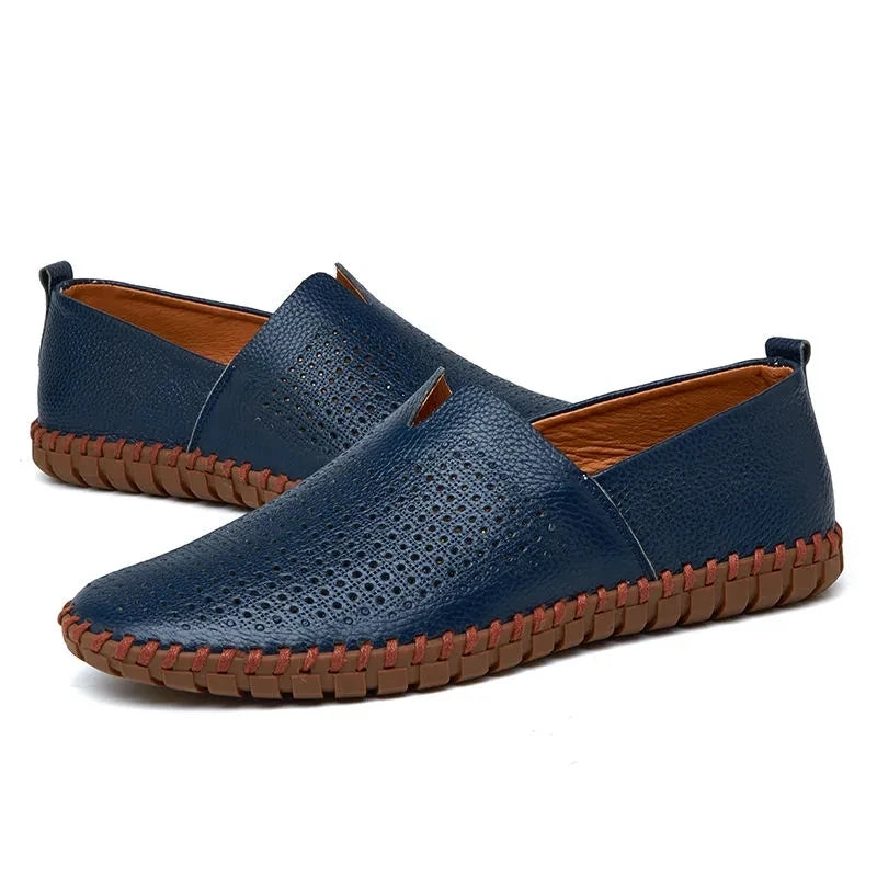 Gareth | Breathable Casual Leather Loafers