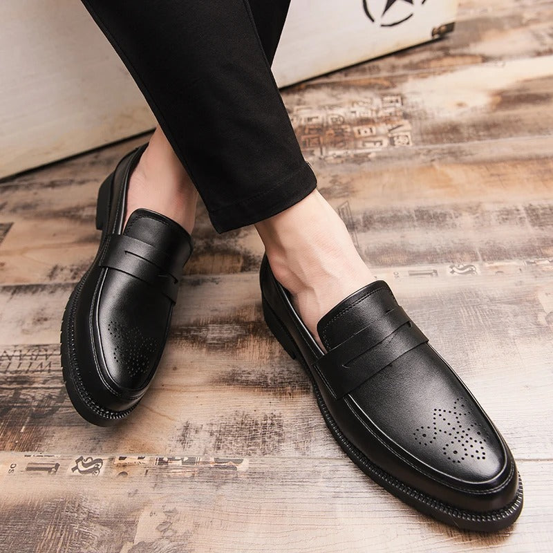 Victor | British-Style Penny Loafers