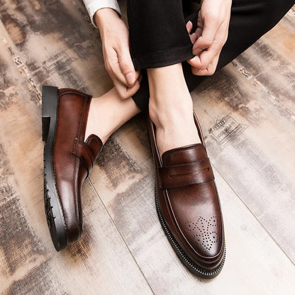 Victor | British-Style Penny Loafers