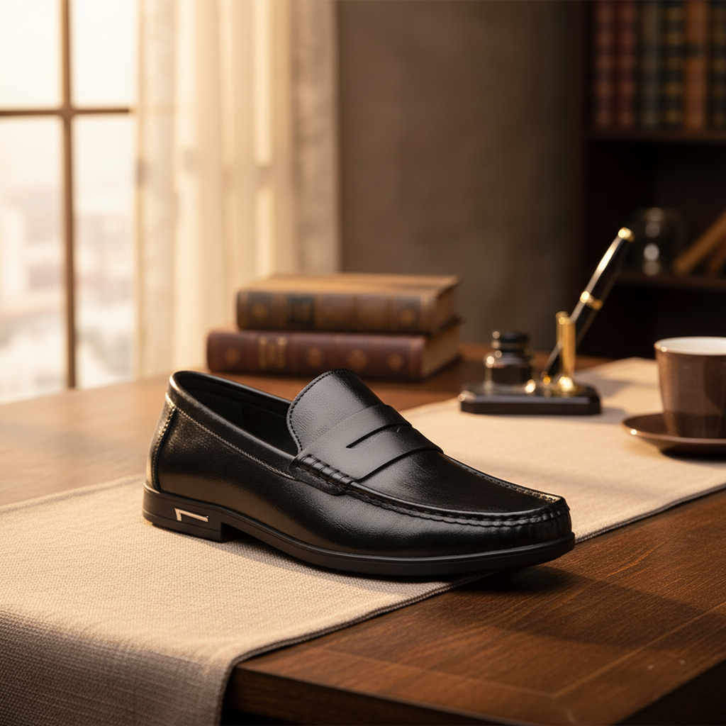 Francis | Premium Leather Penny Loafers