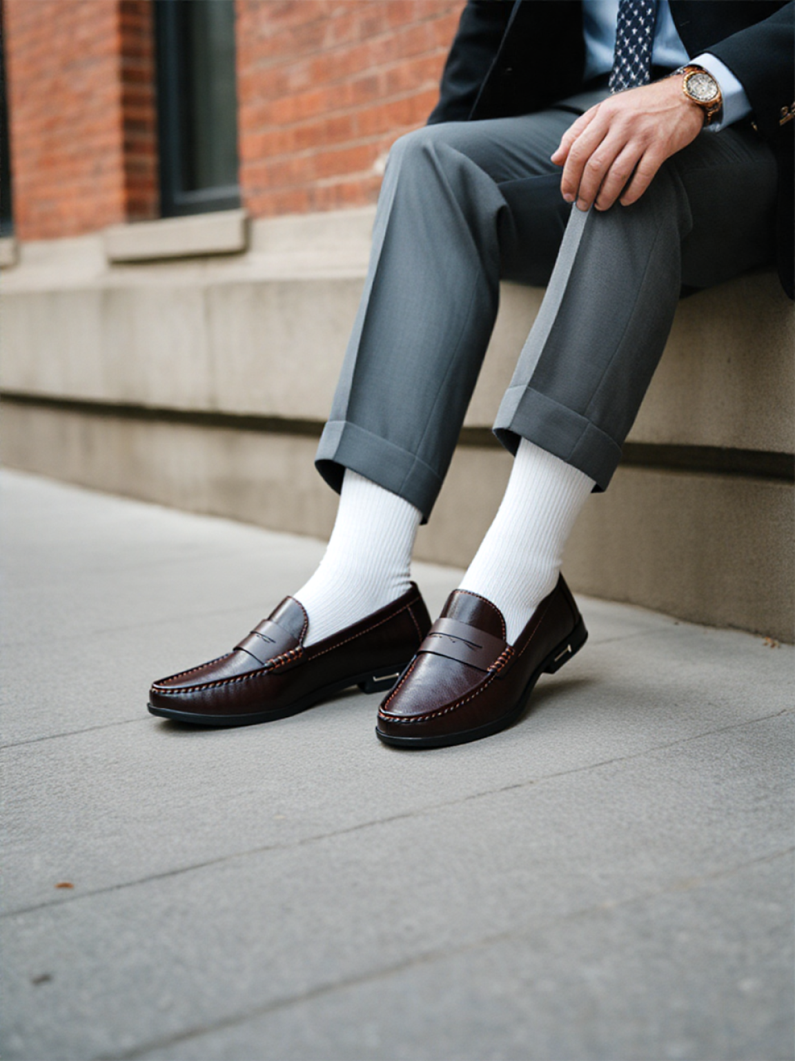 Francis | Premium Leather Penny Loafers