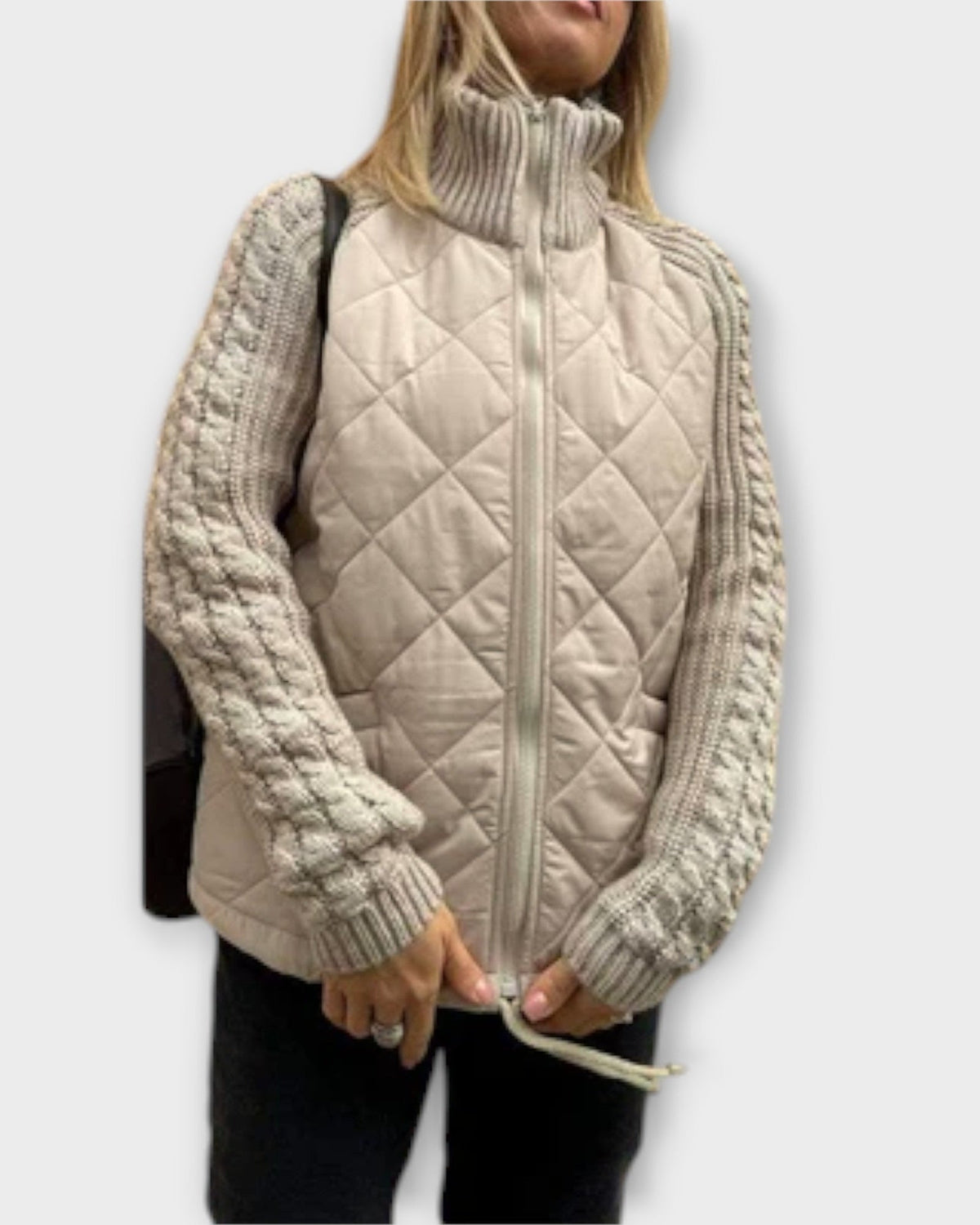 Elin | Quilted High-Collar Jacket