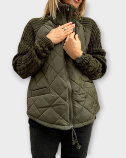 Elin | Quilted High-Collar Jacket