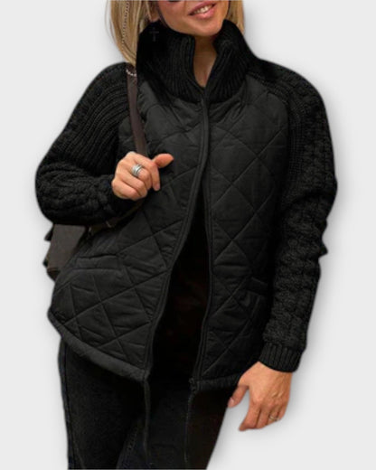 Elin | Quilted High-Collar Jacket