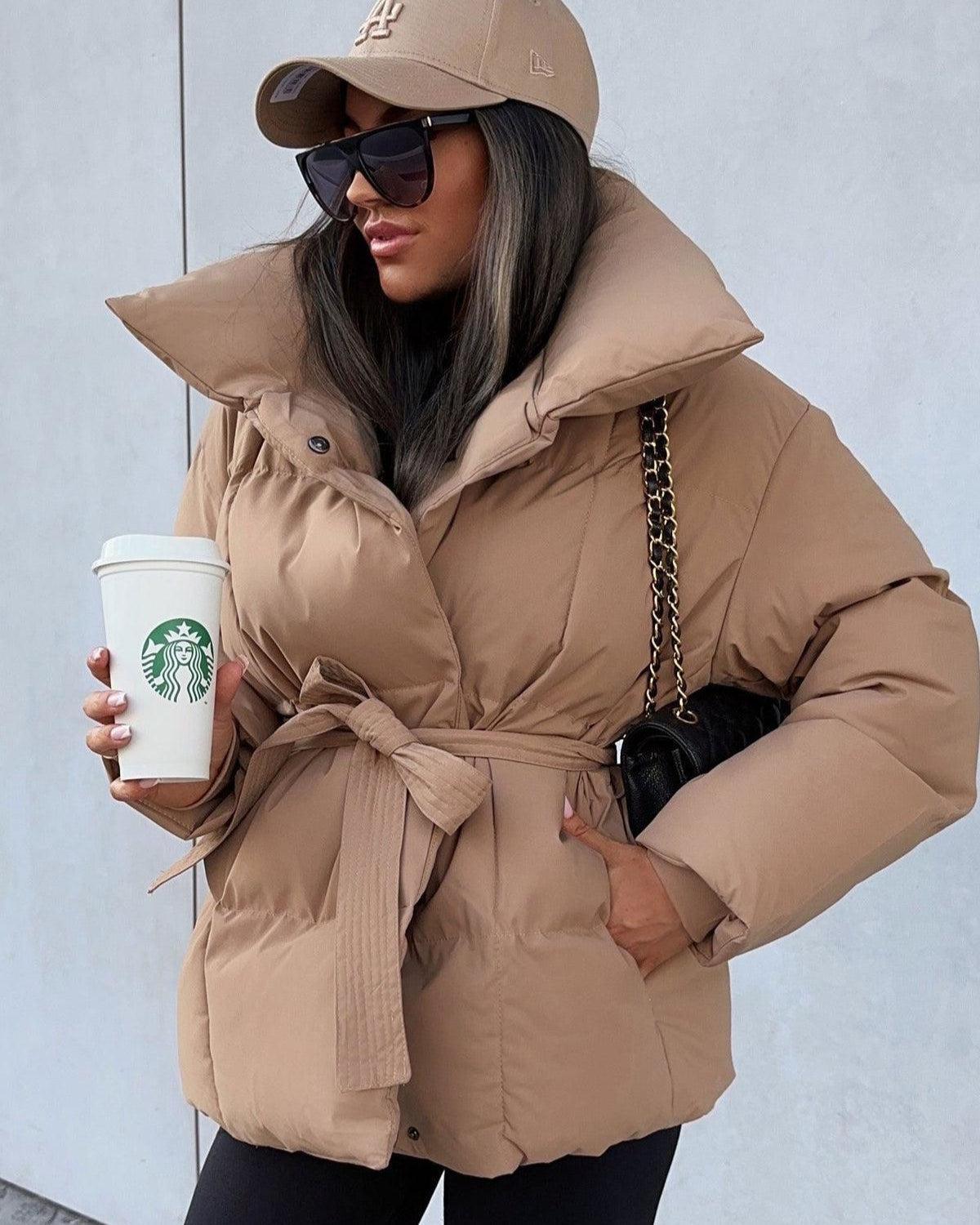 Ella | Belted Puffer Jacket