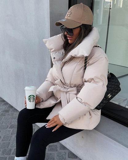 Ella | Belted Puffer Jacket