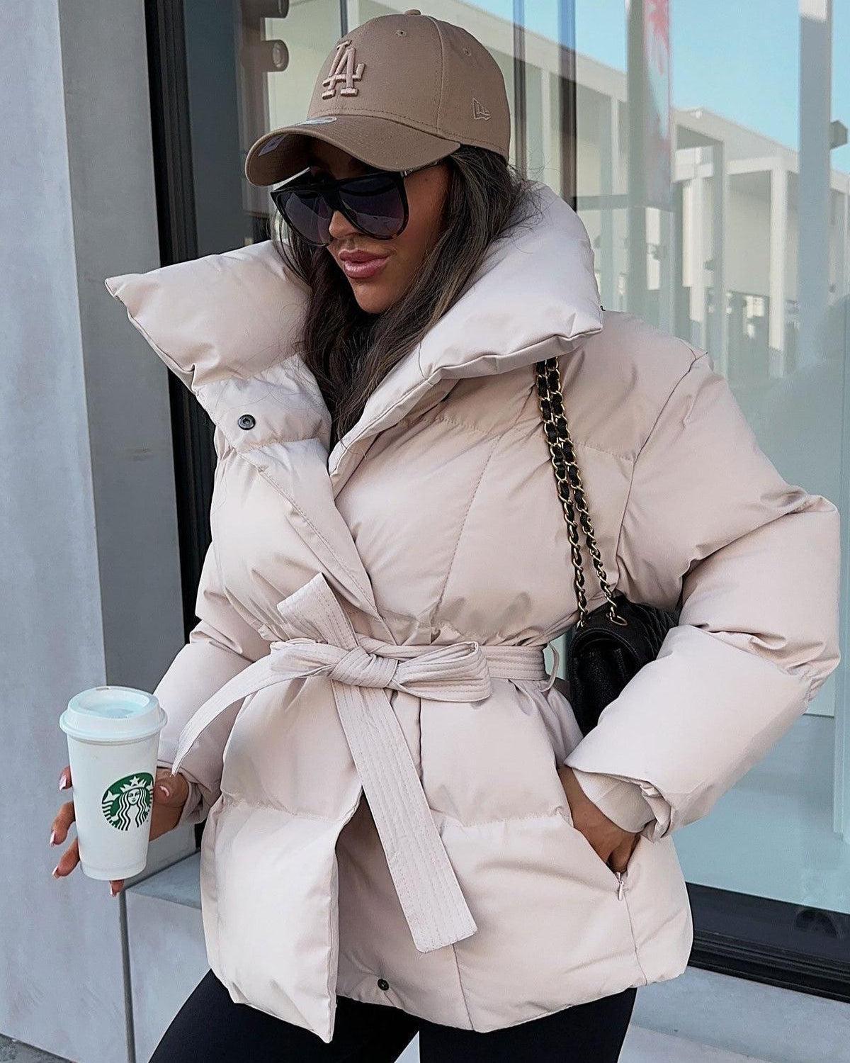 Ella | Belted Puffer Jacket