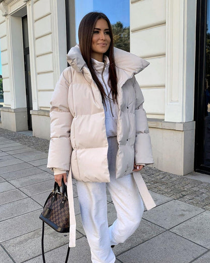 Ella | Belted Puffer Jacket
