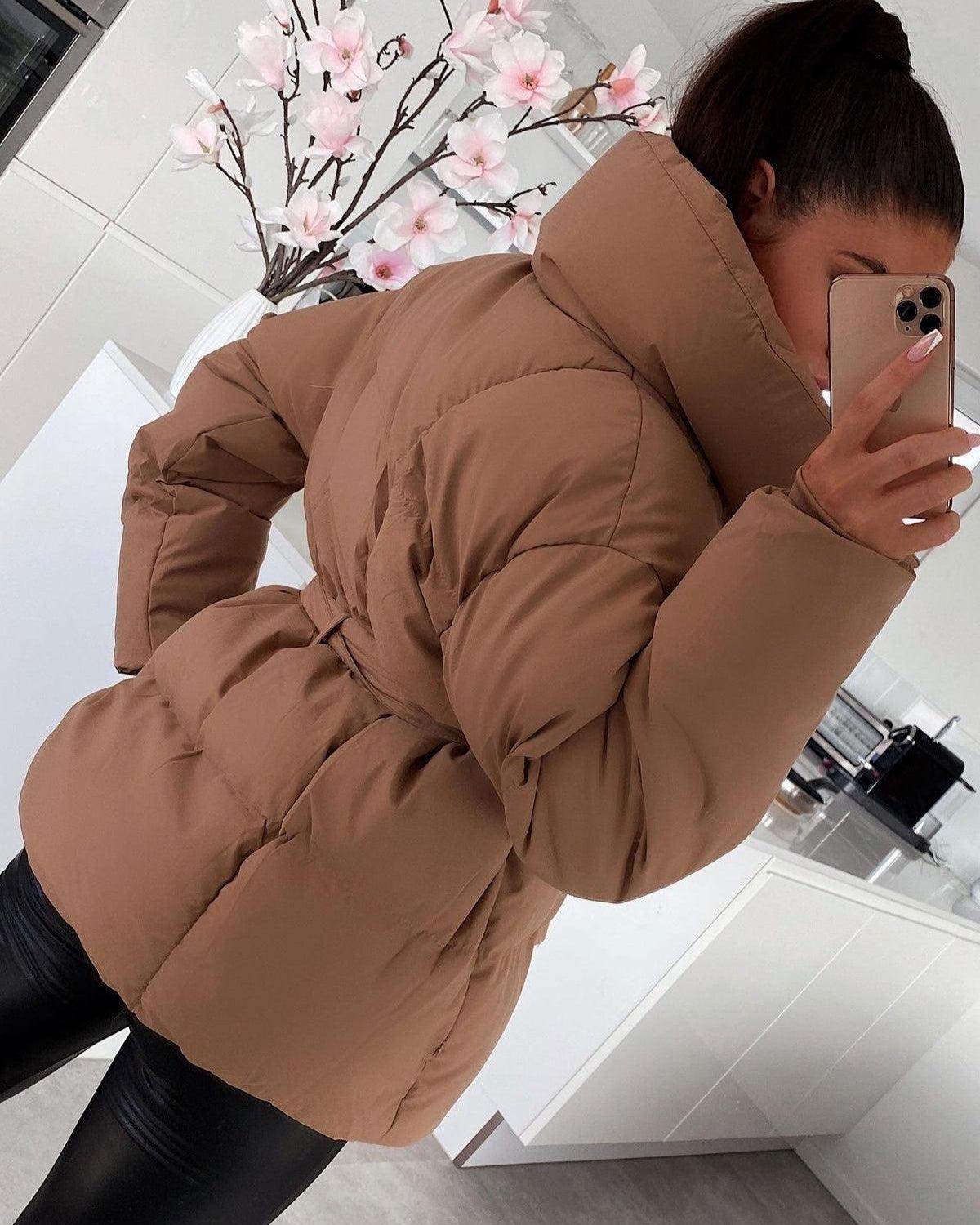 Ella | Belted Puffer Jacket
