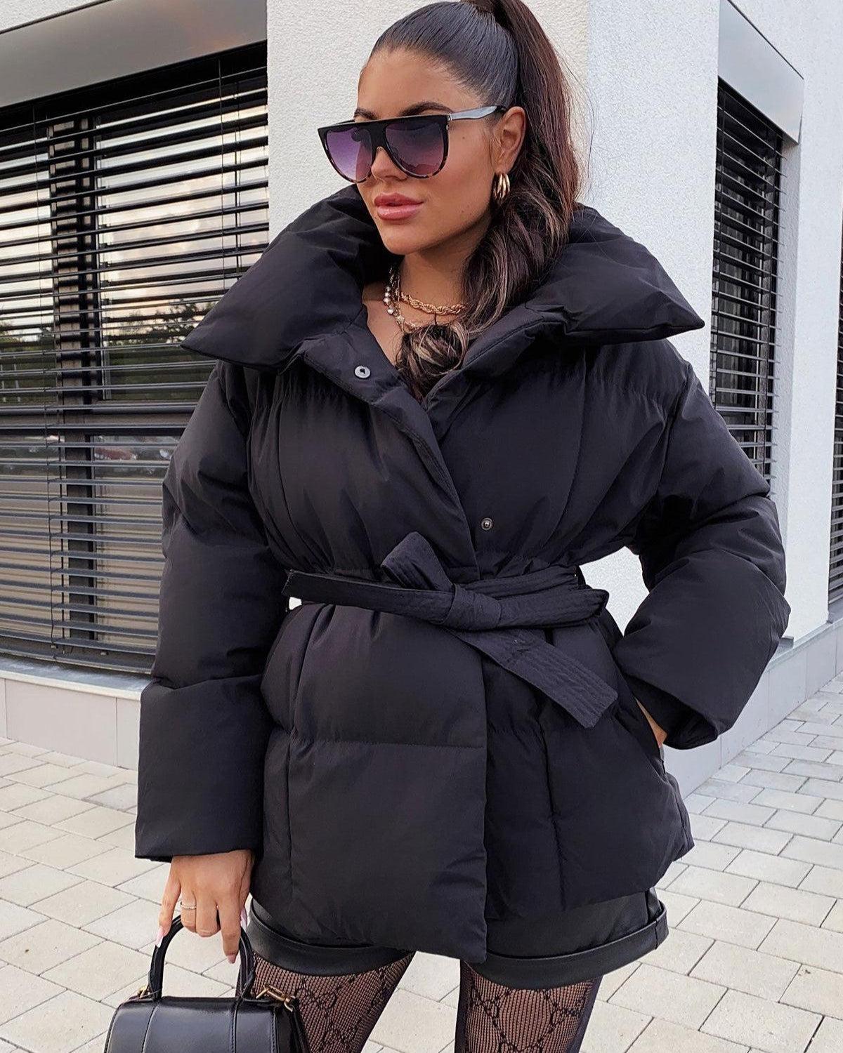Ella | Belted Puffer Jacket