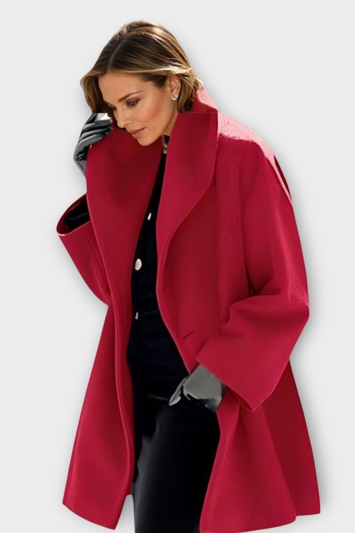 Alicia | Taupe Relaxed Tailored Jacket