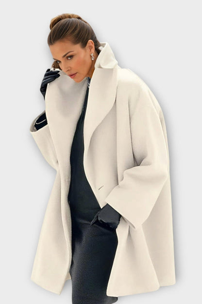 Alicia | Taupe Relaxed Tailored Jacket