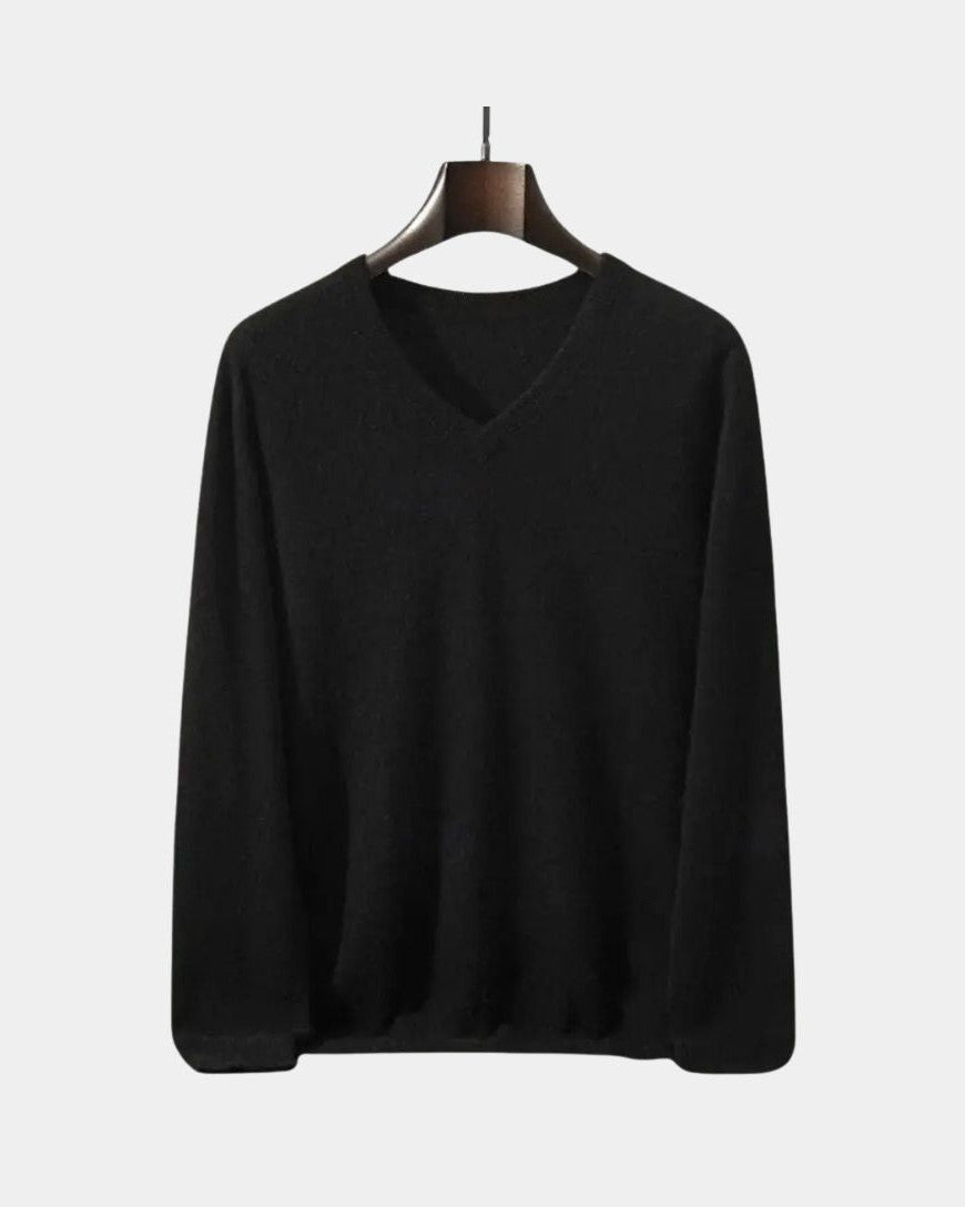 Edmund | Blue V-Neck Jumper
