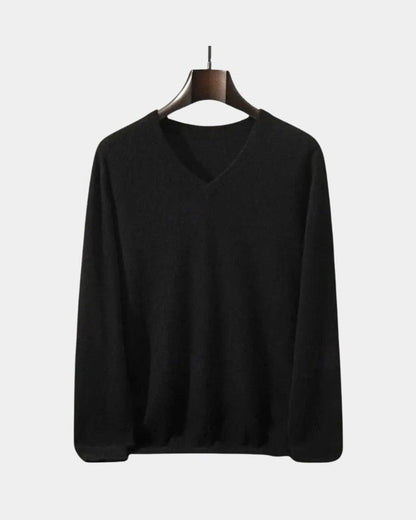 Edmund | Blue V-Neck Jumper