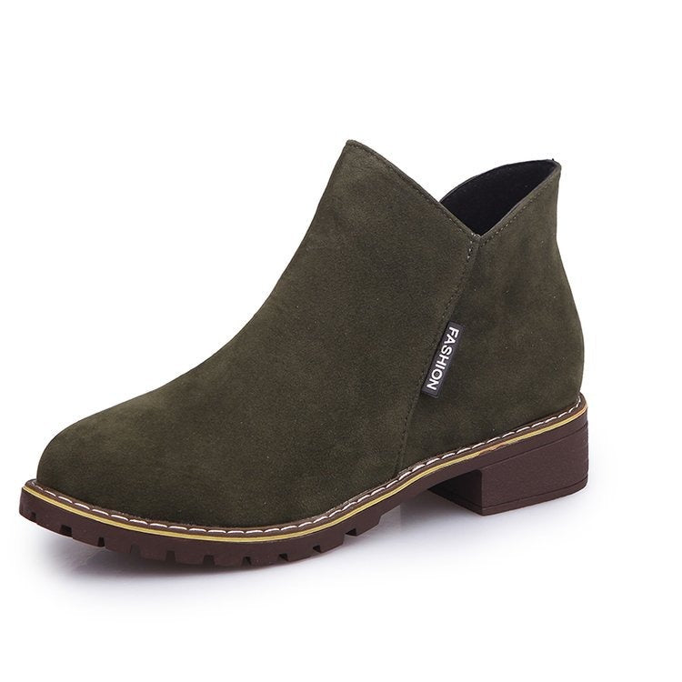 Emilia | Black Faux-Fur Lined Winter Boots