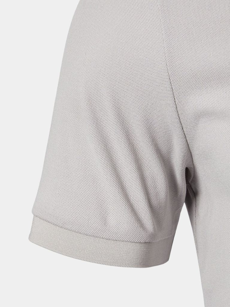 Felix | Light Grey Contrast-Collar Polo