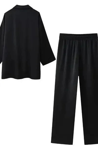 Pippa | Relaxed Shirt & Trouser Set